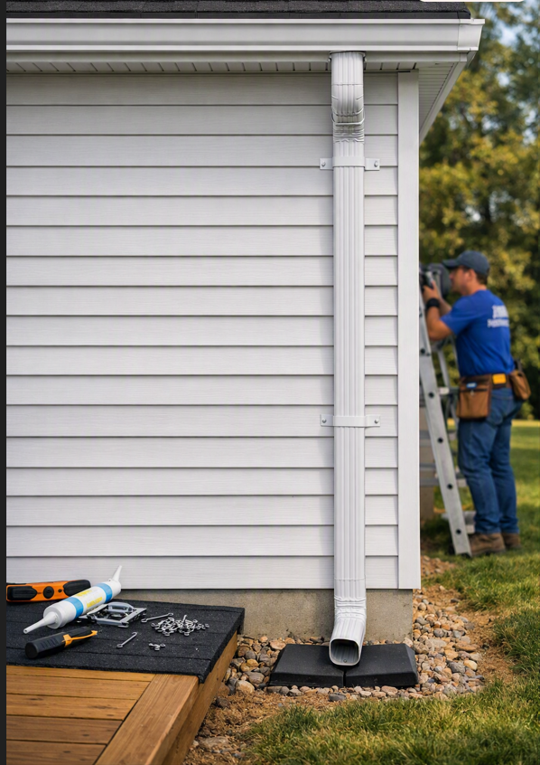 Gutters installation and drainage - AccordBuild Contracting LLC